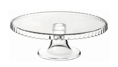 Блюдо на ножке 280 мм Патиссэри с бортиком вниз 98259 